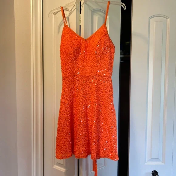 sachin and babi light blue dress Hottest Collection of Orange Homecoming Dresses